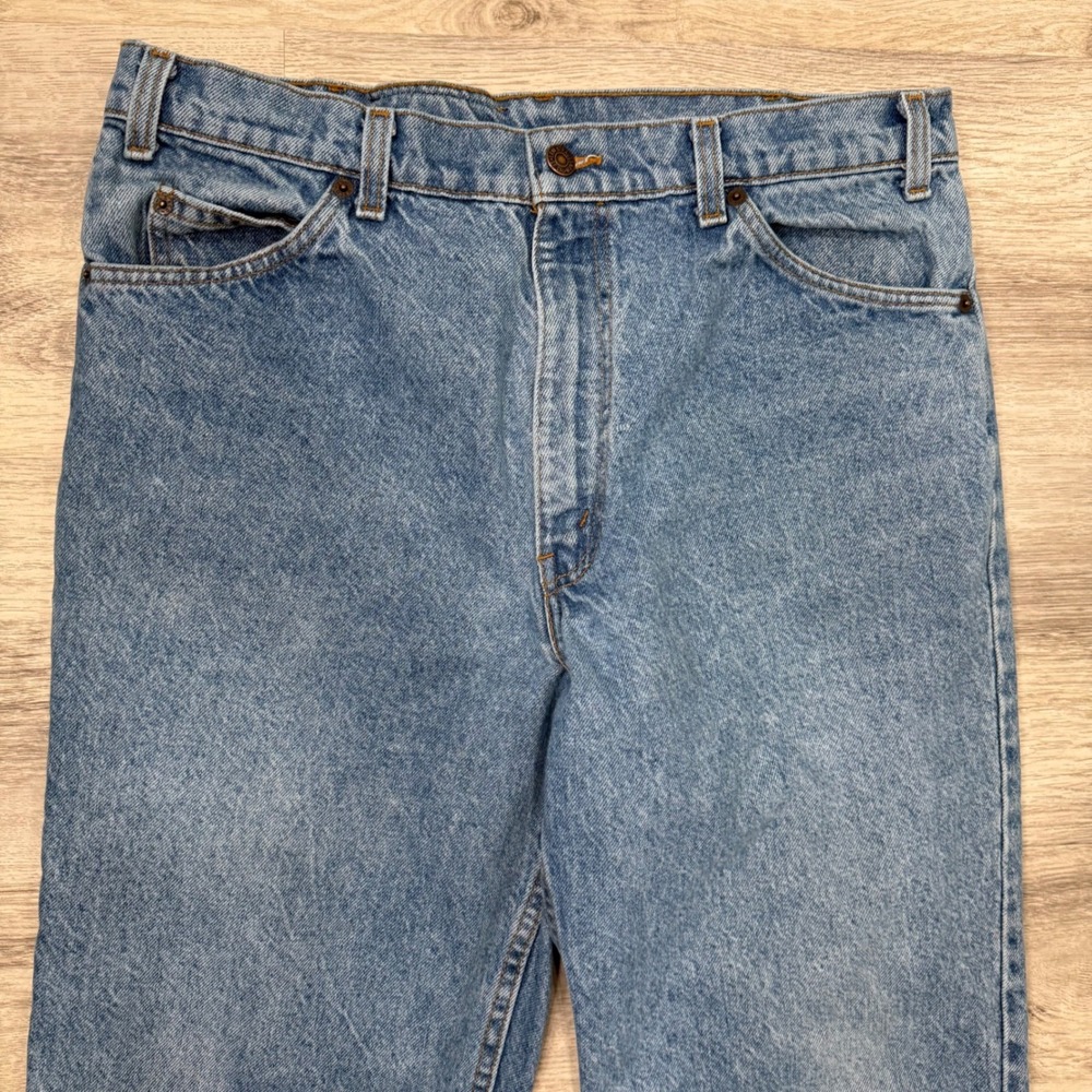 Levi's 540 Jeans Mens Relaxed Fit Straight Leg Light Wash Denim Pants 34x31 - Picture 3 of 10